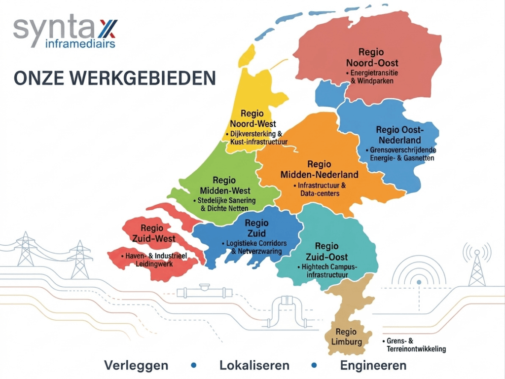 Syntax infrastructuur werkgebieden Nederland
